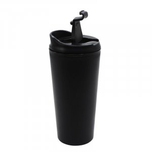 Термостакан Basic с клапаном, цвет черный