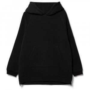 Худи унисекс оверсайз Easy Street, черное