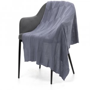 Плед Rombus, серый (стальной) Плед Rombus, серый (стальной)