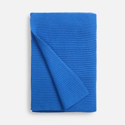 Шарф Nobilis Mono, синий (аква)