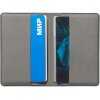 Футляр-книжка на 4-е карты с RFID Favor, серый