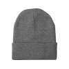 Шапка Dunant, двуслойная, темно-серый меланж