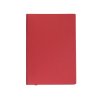 Бизнес-блокнот C1 софт-тач, гибкая обложка, 128 листов, красный