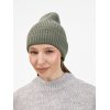 Шапка Catch Match без помпона, зеленая (полынь)