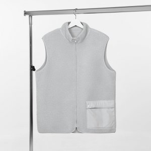 Жилет унисекс Oblako, светло-серый Жилет унисекс Oblako, светло-серый