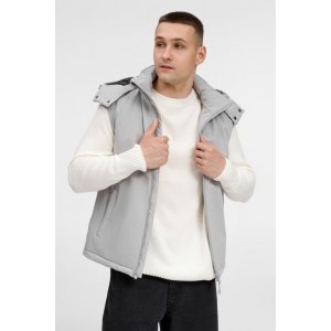 Жилет унисекс Sfera, светло-серый Жилет унисекс Sfera, светло-серый