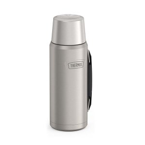 Термос Icon 1200, серебристый (стальной) Термос Icon 1200, серебристый (стальной)