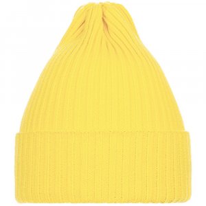 Шапка Yong, светло-желтая
