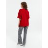 Джемпер с коротким рукавом Siluetti Volumica, красный