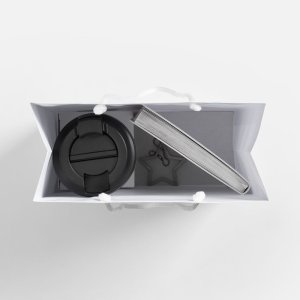 Набор Astrela, белый с серебристым