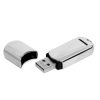 USB 3.0- флешка на 32 Гб каплевидной формы, серебристый