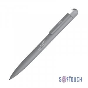 Ручка шариковая "Jupiter", покрытие soft touch, цвет серый
