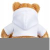 Мягкая игрушка «Мишка Cuddleton» в белом худи
