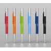 Ручка шариковая "Clas", покрытие soft touch, цвет оранжевый