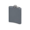 Фляжка 240 мл Remarque soft touch, 304 сталь, серый
