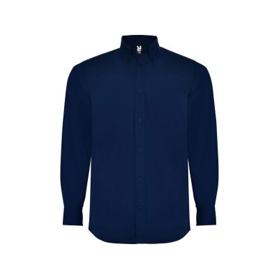 Рубашка Aifos мужская с длинным рукавом, нэйви