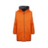 Дождевик Bi-color унисекс, оранжевый/черный