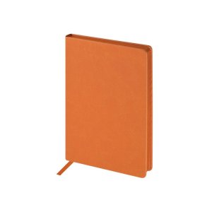 Ежедневник А5 Megapolis Color New soft-touch, оранжевый