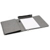 Портфолио А4 из RPET с отделением для ноутбука NotyFolio Eco, 20 л FSC бумаги, серый
