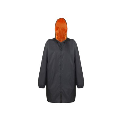 Дождевик Bi-color унисекс, оранжевый/черный