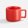 Чашка Jumbo в коробке матовая, красная