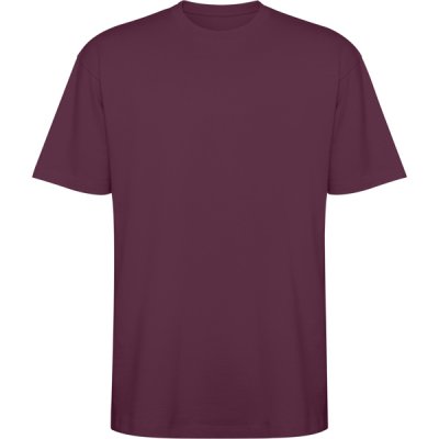 Футболка оверсайз BULL, СЛИВОВО-КРАСНЫЙ 3XL Футболка оверсайз BULL, СЛИВОВО-КРАСНЫЙ 3XL