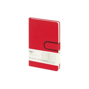 Ежедневник недатированный А5 Status, красный