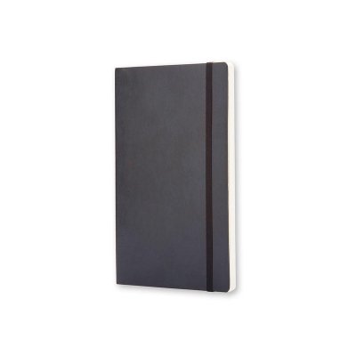 Записная книжка Moleskine Classic Soft (нелинованный), Large (13х21см), черный