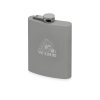 Фляжка 240 мл Remarque soft touch, 304 сталь, светло-серый