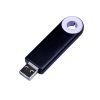 USB 3.0- флешка промо на 64 Гб прямоугольной формы, выдвижной механизм