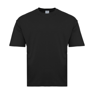 Футболка унисекс оверсайз STAN хлопок 140, 39, Чёрный