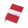 Бизнес-блокнот C1 софт-тач, гибкая обложка, 128 листов, красный