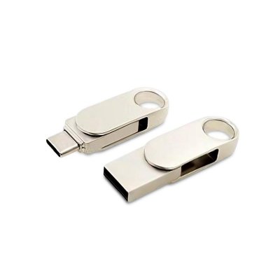 Флешка Uranium на 32 Гб, серебристый