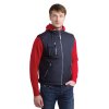 Жилет мужской PORTUGAL, темно-синий, 2XL, осн.ткань:100% полиэстер; подкладка:100% флис, 200 г/м2