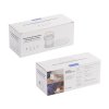 Настольная беспроводная (15W) зарядная станция "Smart Home" с bluetooth колонкой-лампой, цвет белый