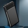 Зарядное устройство "Ten" 10000 mAh, цвет черный