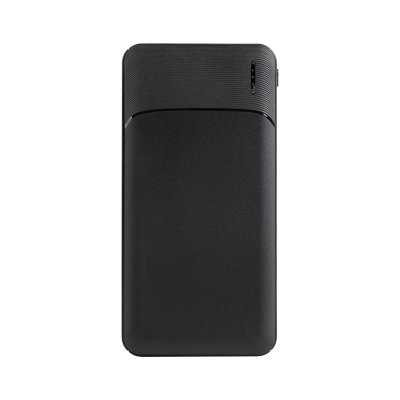 Зарядное устройство "Ten" 10000 mAh, цвет черный