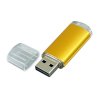 USB 3.0- флешка на 32 Гб с прозрачным колпачком, золотистый