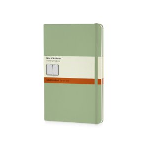 Записная книжка Moleskine Classic (в линейку) в твердой обложке, Large (13х21см), фисташковый Записная книжка Moleskine Classic (в линейку) в твердой обложке, Large (13х21см), фисташковый
