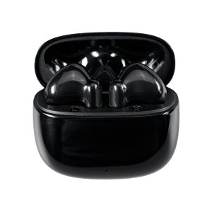 Наушники ECHO беспроводные без амбушюр, пластиковый корпус, черные