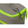 Изотермическая сумка-холодильник Neo Classic c контрастной молнией, серый/зеленое яблоко