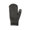 Варежки Dunant, темно-серый меланж