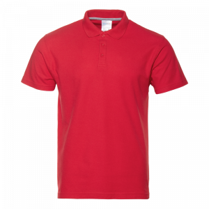 Рубашка поло мужская 104_Красный