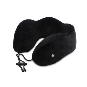 Подушка для путешествий с эффектом памяти Мемо Bluewinder Black