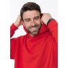 Худи унисекс STAN оверсайз футер без начёса 350, 66, Красный