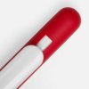 Ручка шариковая Slider Soft Touch, красная с белым