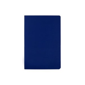 Бизнес тетрадь А5 Megapolis flex 60 л. soft touch клетка, синий