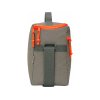 Изотермическая сумка-холодильник Neo Classic c контрастной молнией, серый/оранжевый