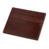 Картхолдер для 6 пластиковых карт с RFID-защитой Fabrizio, коричневый