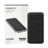 Универсальный аккумулятор EMBER 10 (10000мАч) с быстрой зарядкой, черный